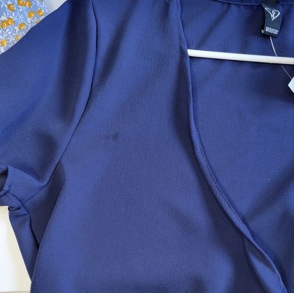 Windsor Front Tie Crop Top. - Picture 6 of 7